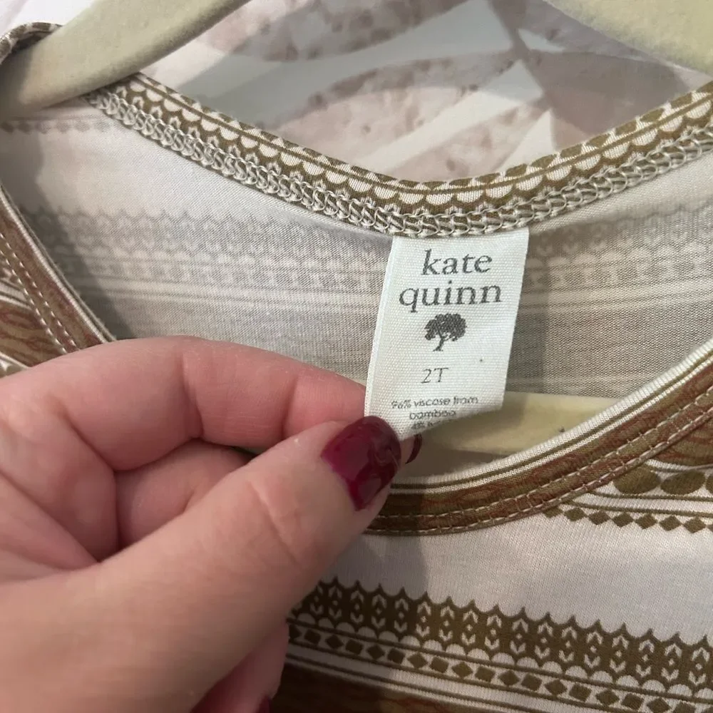 Kate Quinn Bamboo Boho Playsuit Size 2T
